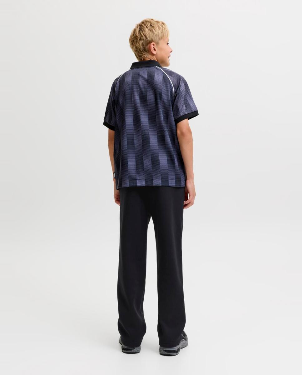 Pantalón deportivo de niño liso - Jack & Jones - Negro Negro-3