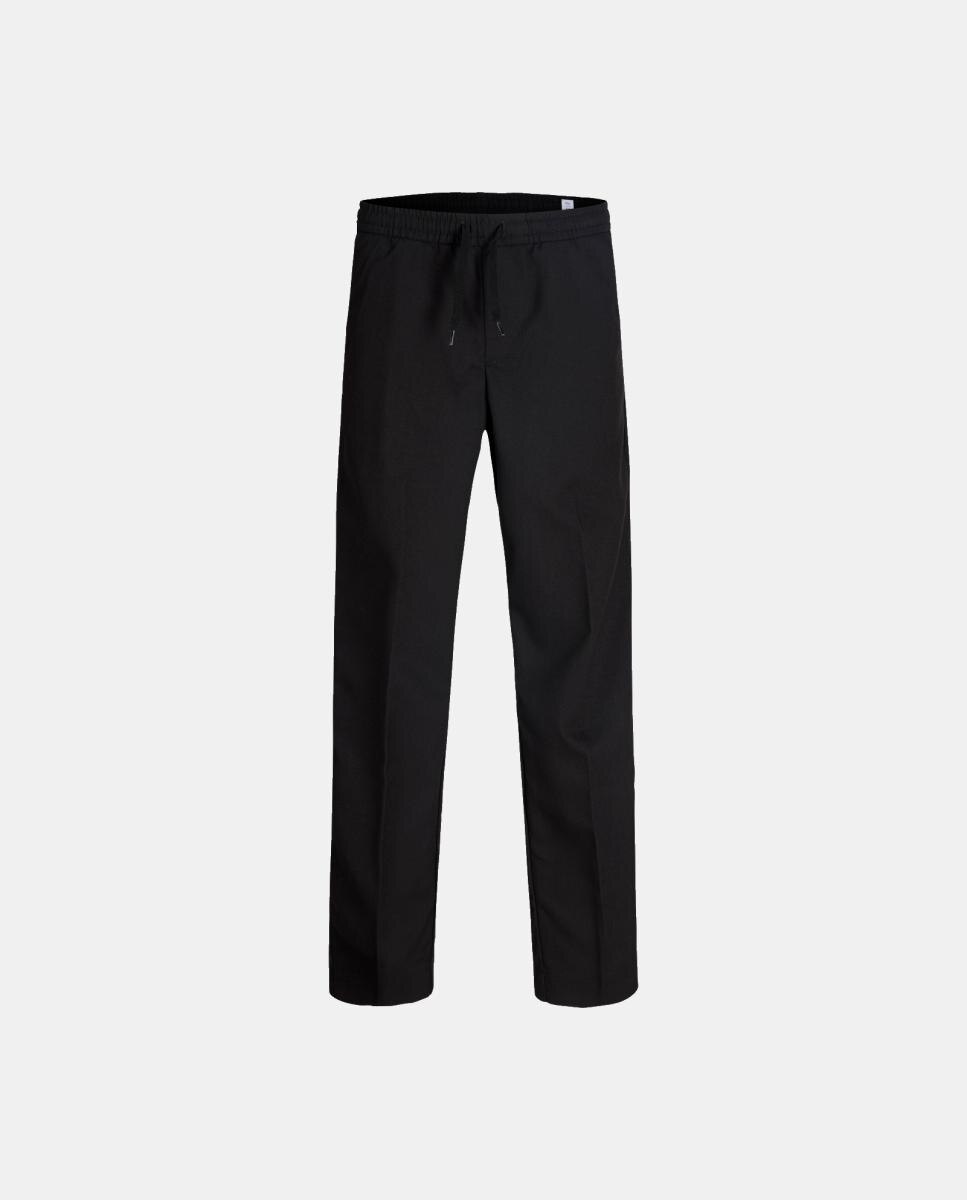 Pantalon liso tipo jogger de niño - Jack & Jones - Negro Negro-7