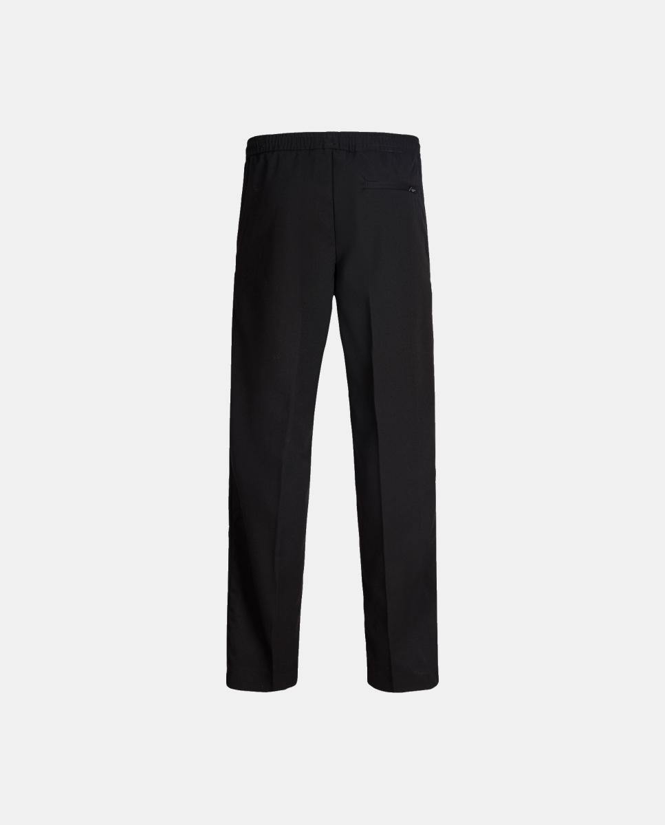Pantalon liso tipo jogger de niño - Jack & Jones - Negro Negro-8