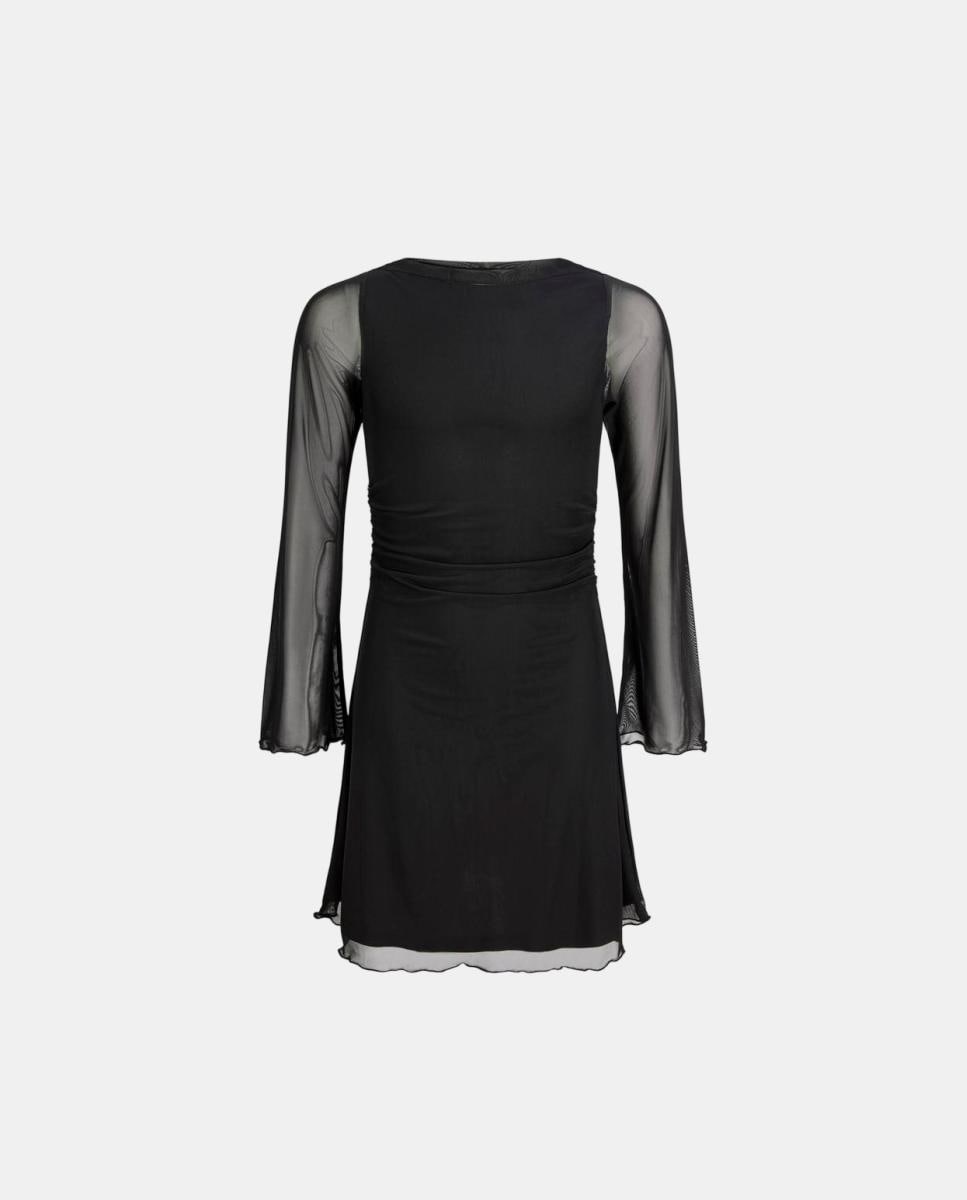 Imagem 0 de Vestido de Manga Comprida com Forro