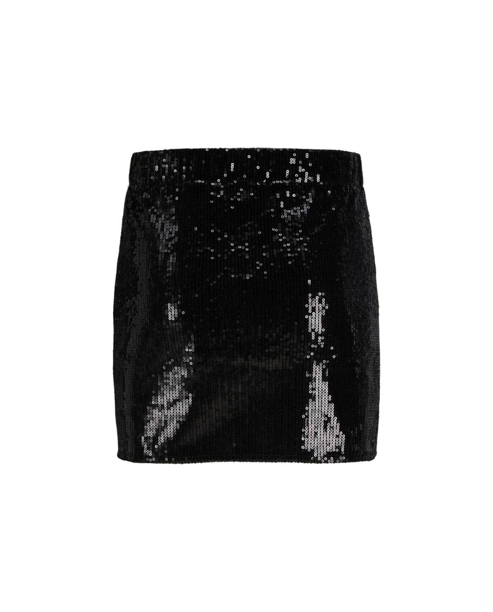 Saia com Lantejoulas Preto-2