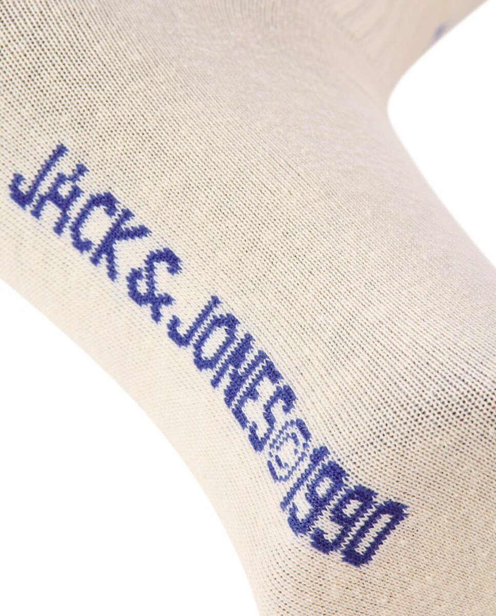 Pack de Cinco Pares de Meias Branco-3