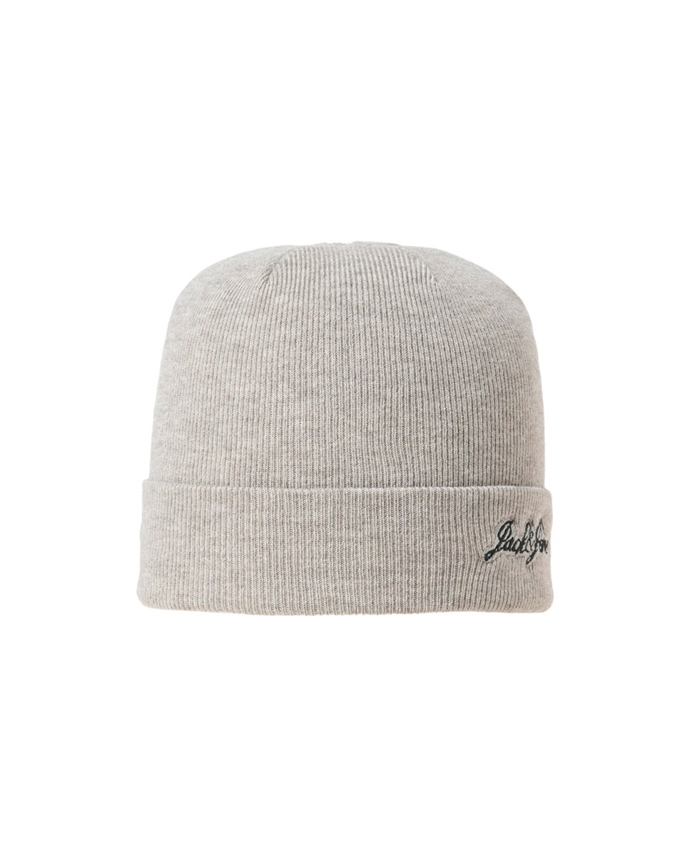 Gorro de Malha Cinzento-claro-1