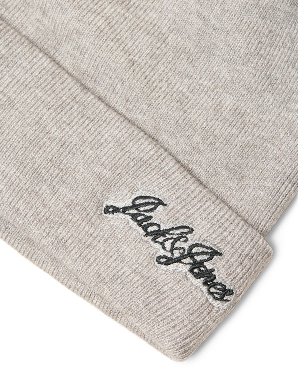 Gorro de Malha Cinzento-claro-2