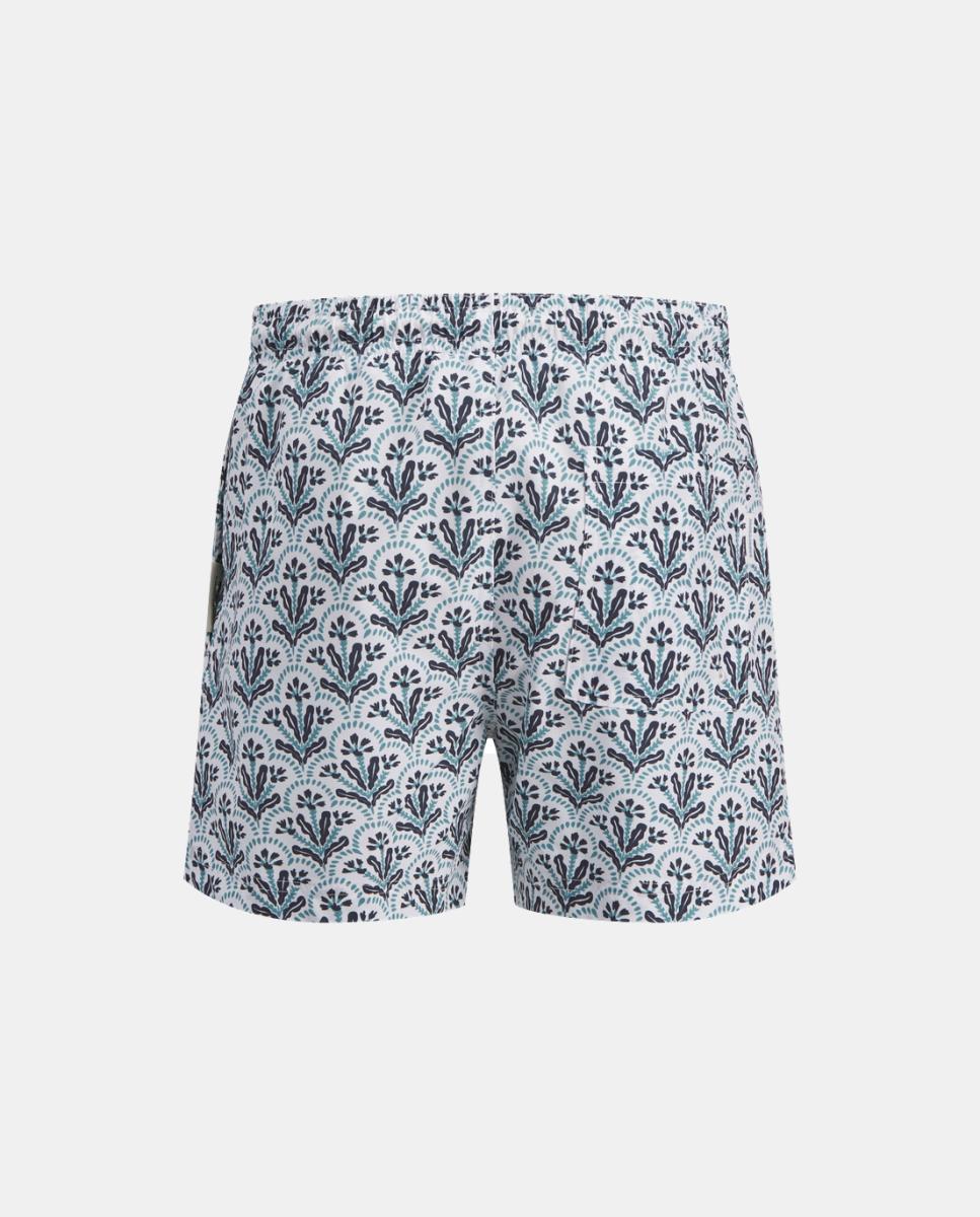 Bañador bermuda de niño con estampado - Jack & Jones - Blanco Blanco-6