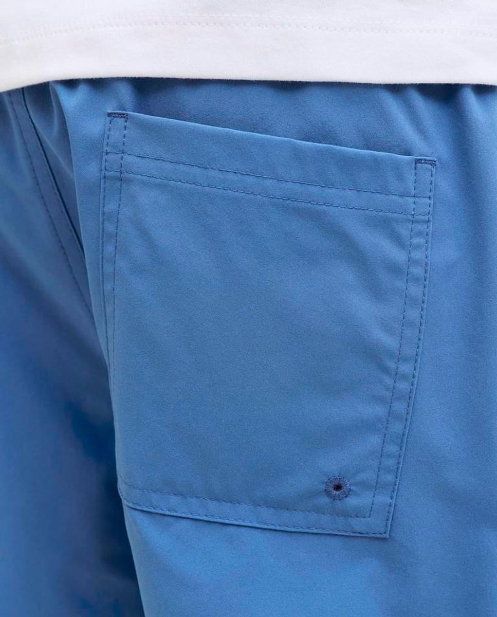 Bañador bermuda de niño con print lateral - Jack & Jones - Azul Azul-6
