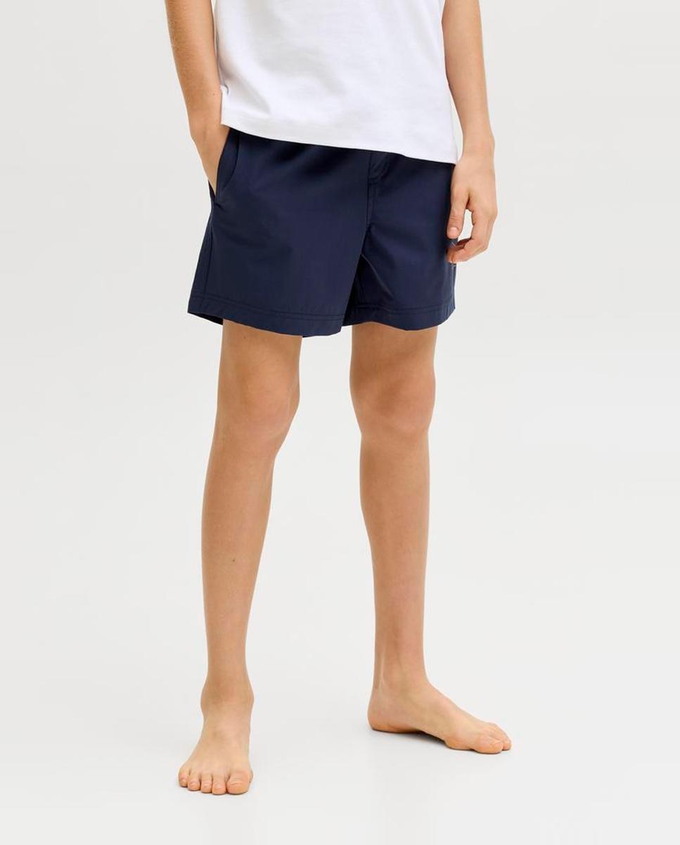 Calções de Banho com Estampado Lateral Jack & Jones Azul-marinho-2