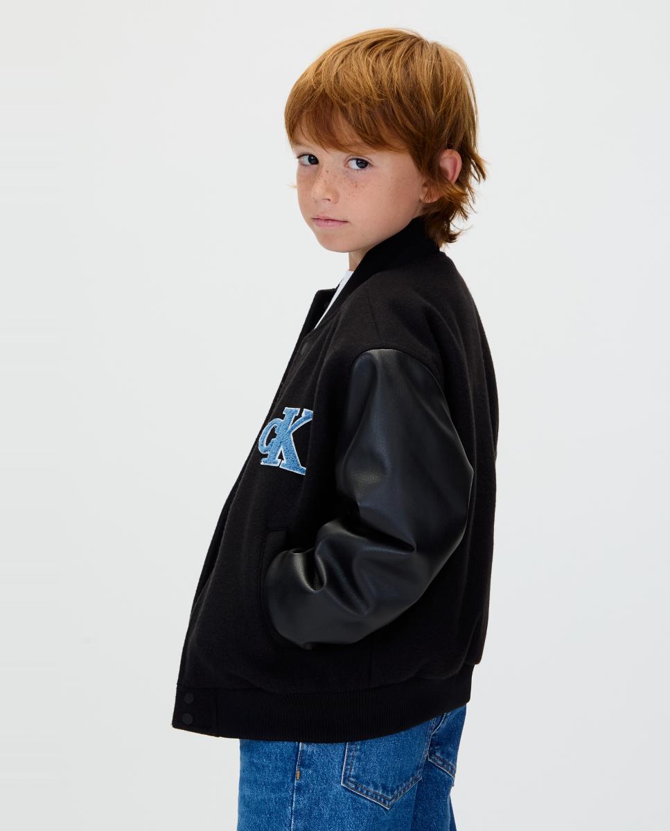 Casaco Varsity Calvin Klein Preto-2