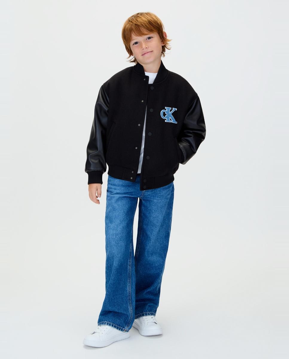 Casaco Varsity Calvin Klein Preto-3