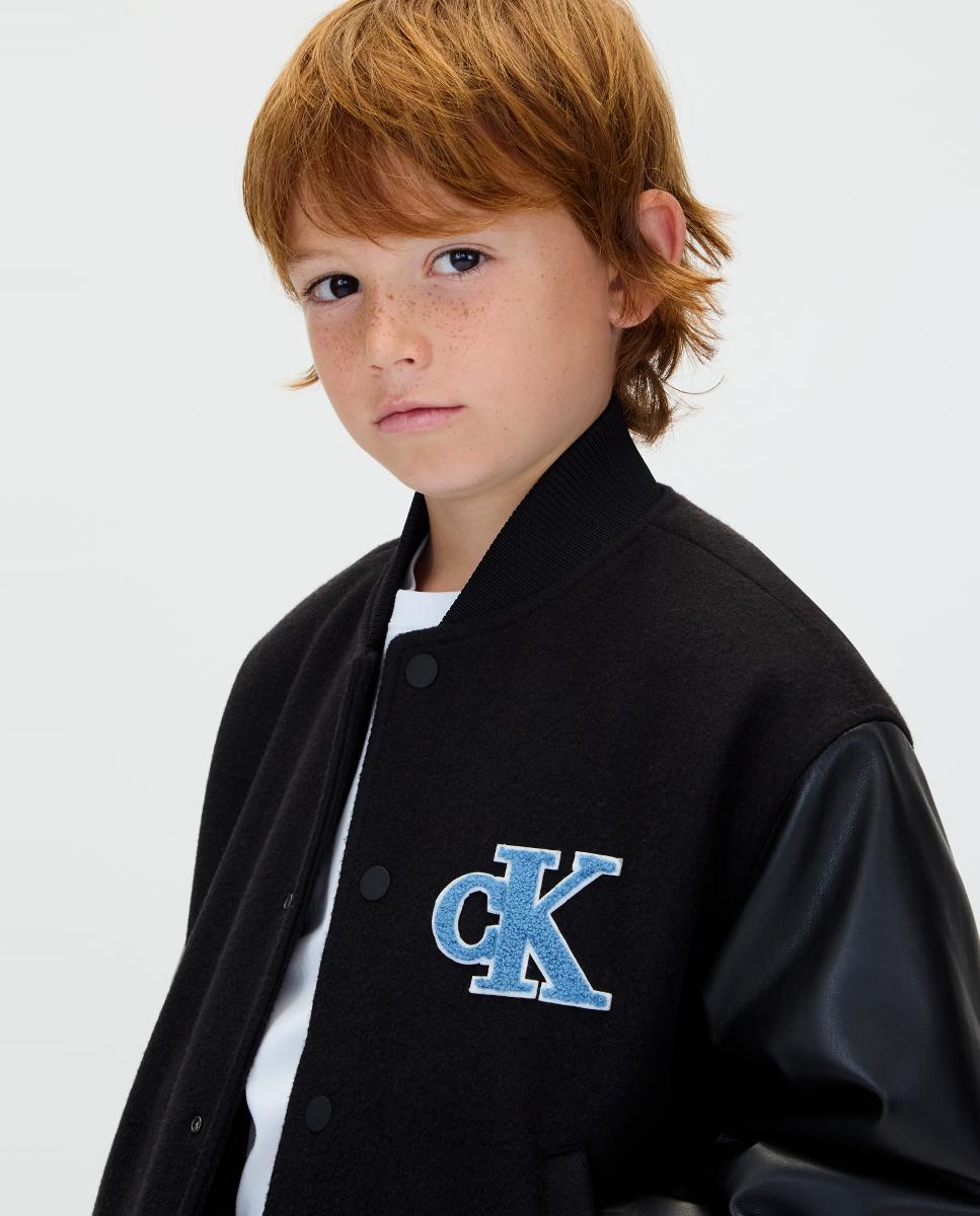 Casaco Varsity Calvin Klein Preto-4