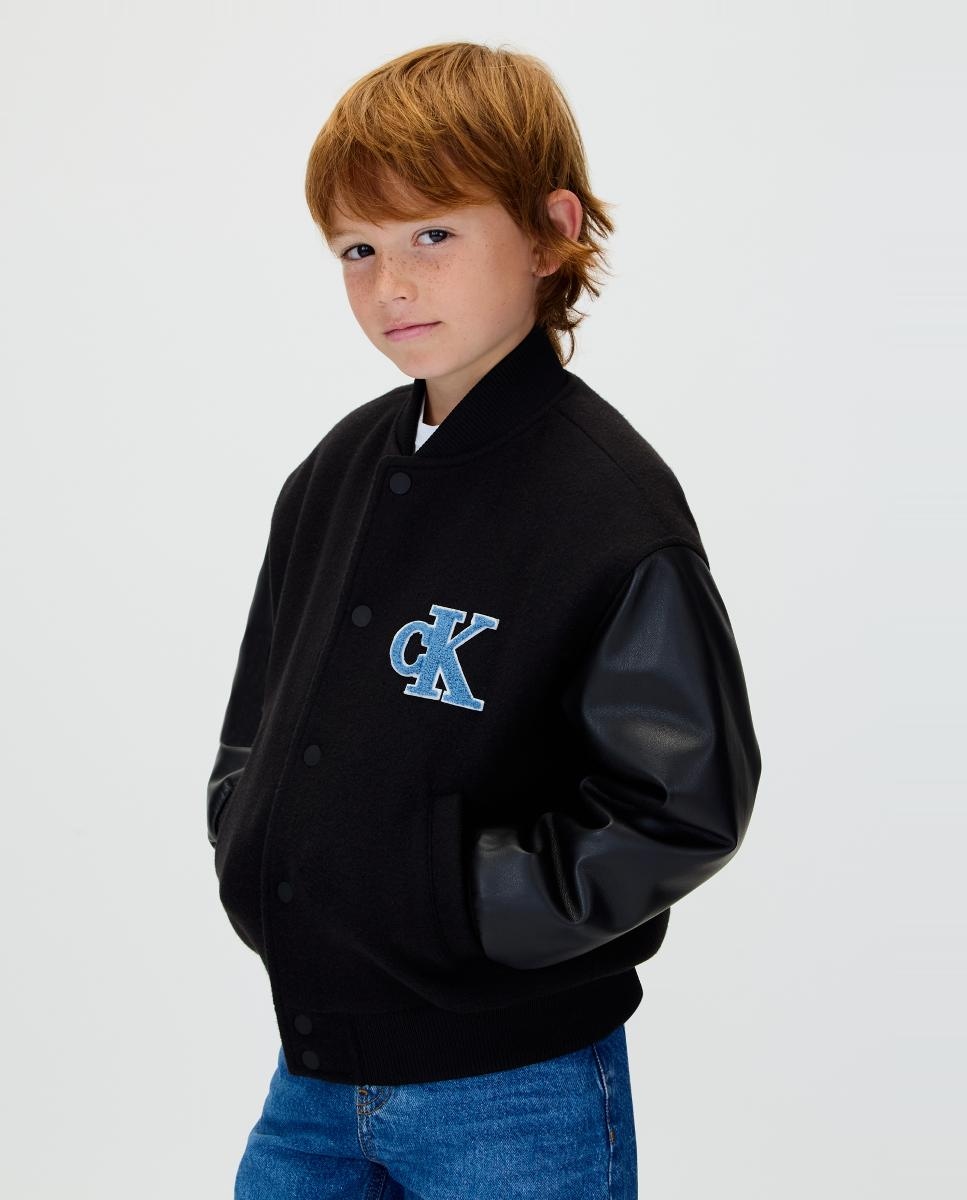 Chaqueta De Béisbol Con Aplicaciones - Negro/New York - NIÑOS | H&M ES