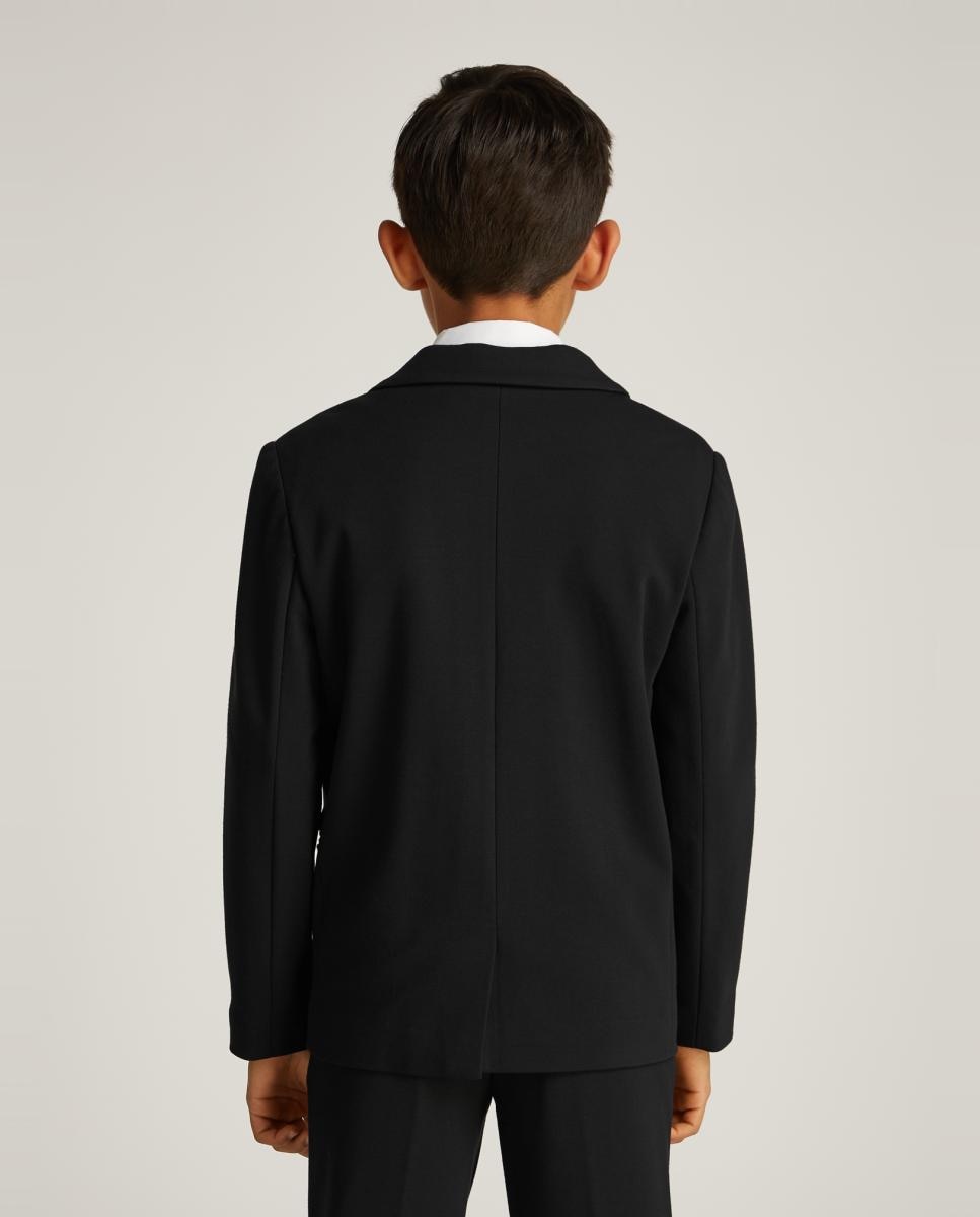 Blazer com Logótipo Bordado Preto-2