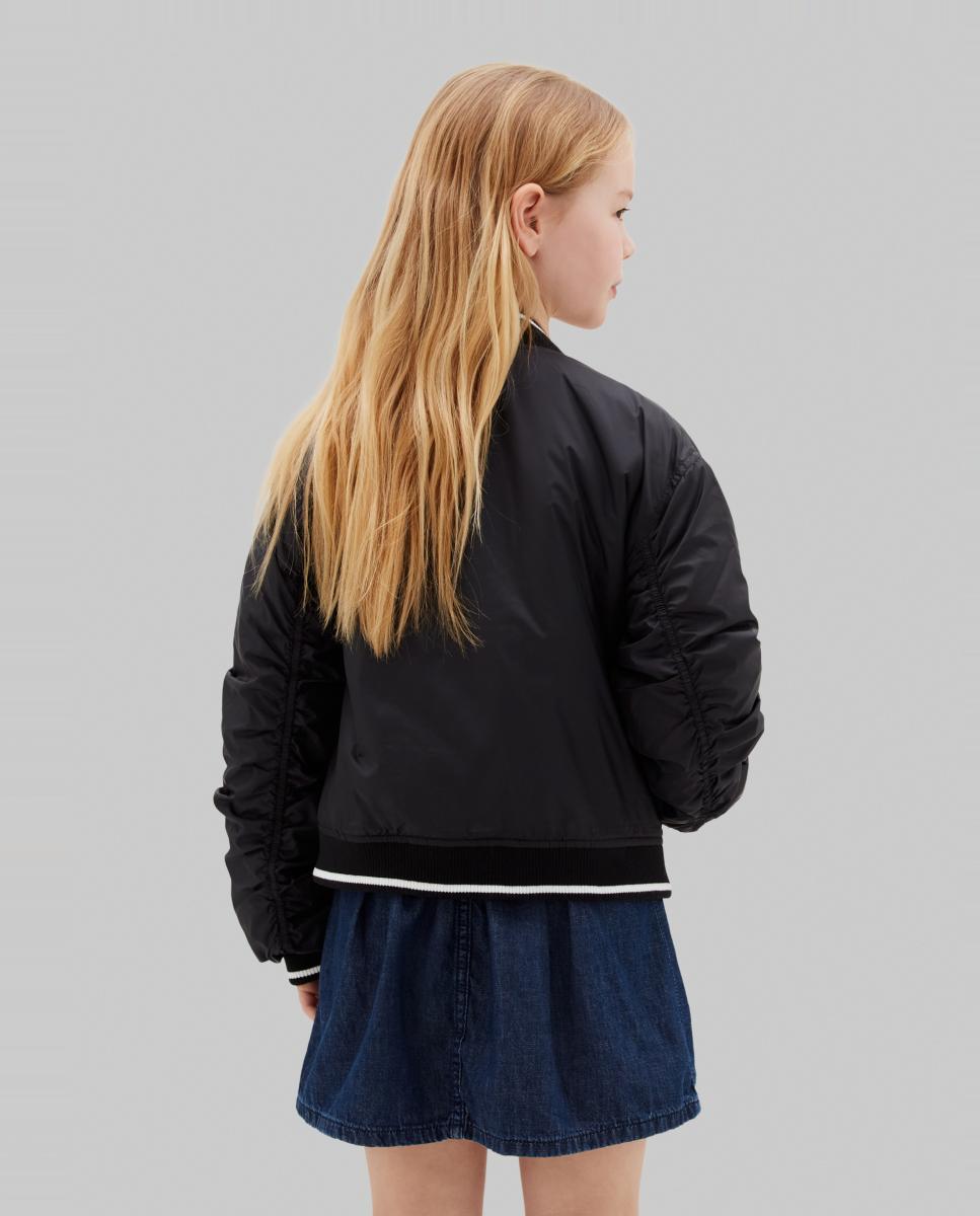 Casaco Estilo Blusão Bomber Calvin Klein Preto-2