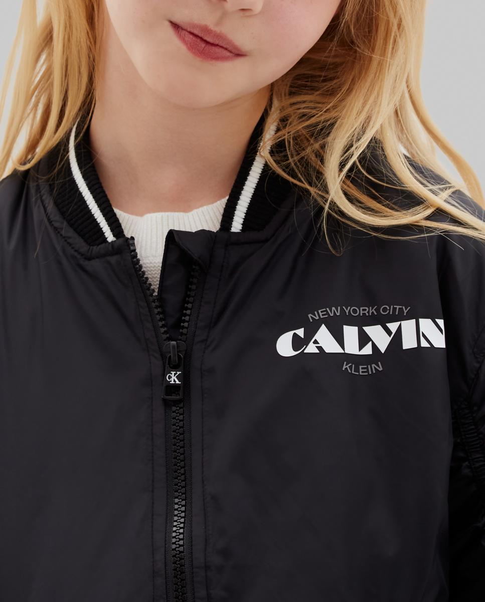 Casaco Estilo Blusão Bomber Calvin Klein Preto-3