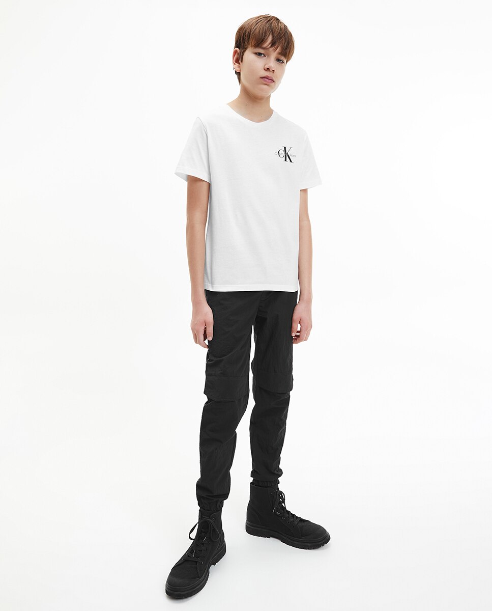 T-shirt branca Calvin Klein Branco-3