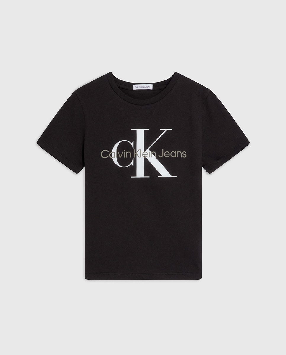 T-shirt de Manga Curta - Preto Calvin Klein Preto-4