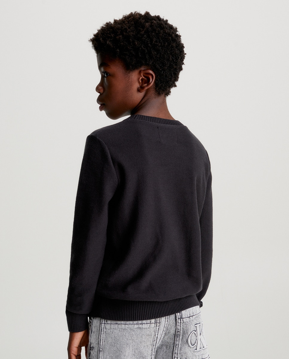 Camisola de Malha - Preto Calvin Klein Preto-2