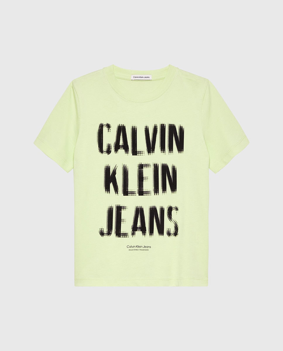 T-shirt de Manga Curta - Verde Calvin Klein Verde-claro-5