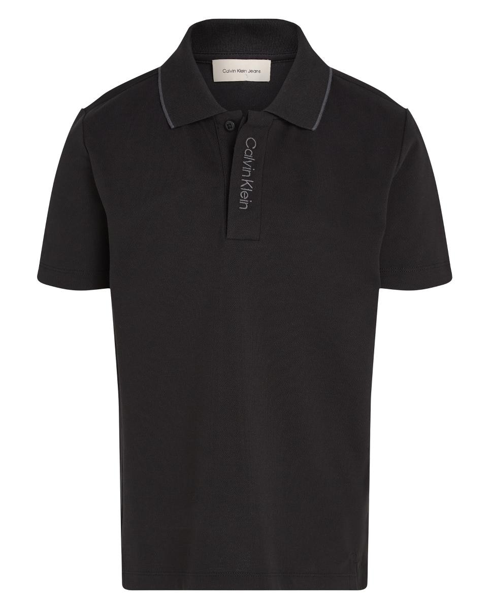 Polo com Logótipo Bordado Preto-6