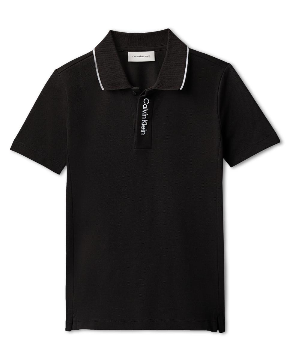 Polo com Logótipo Bordado Preto-8