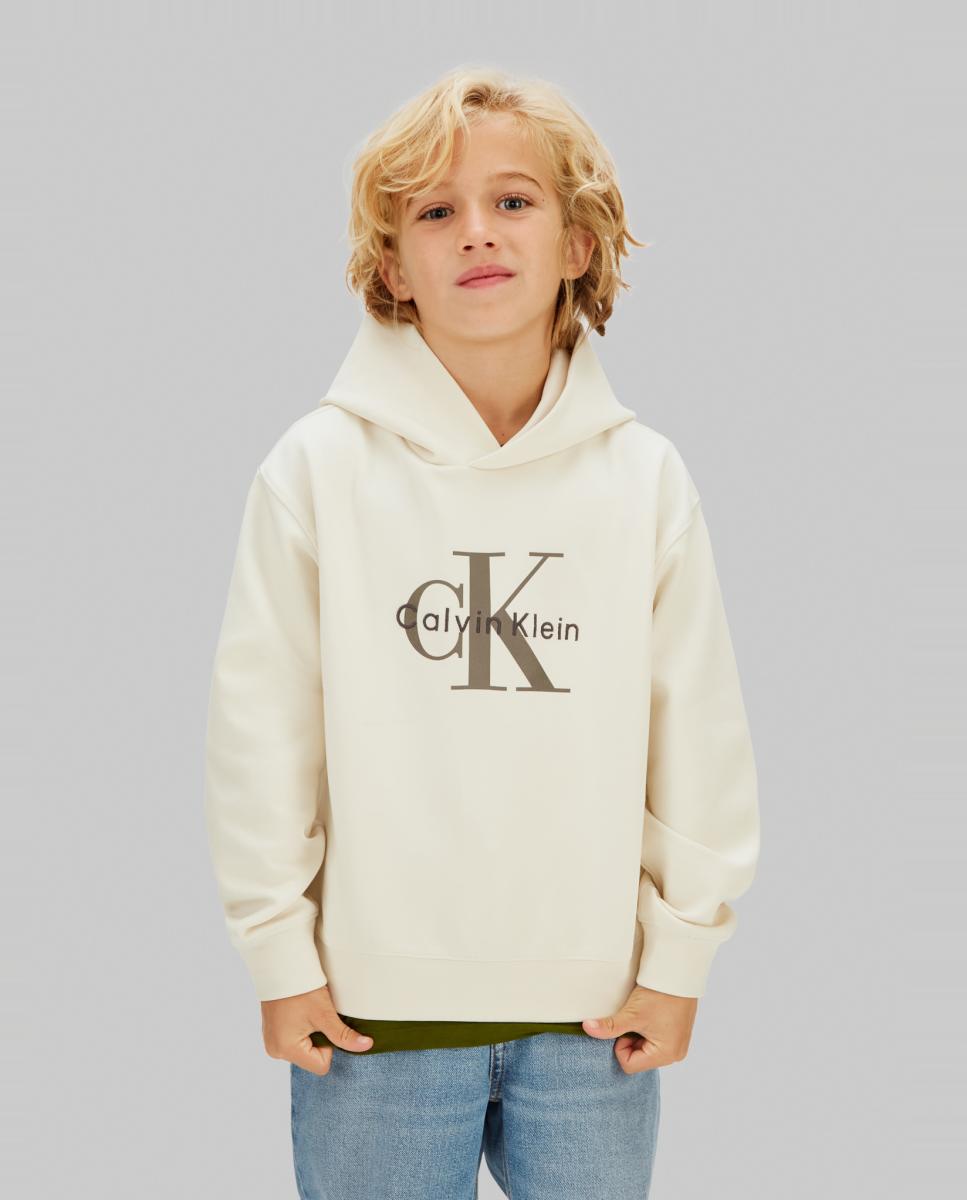 Sweatshirt com capuz Cinzento-2