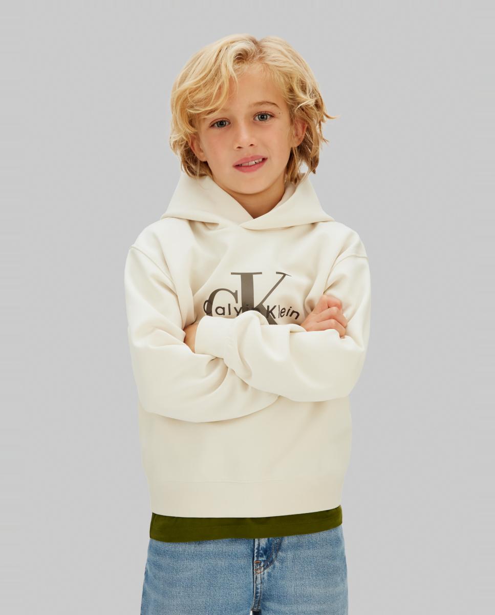 Sweatshirt com capuz Cinzento-5