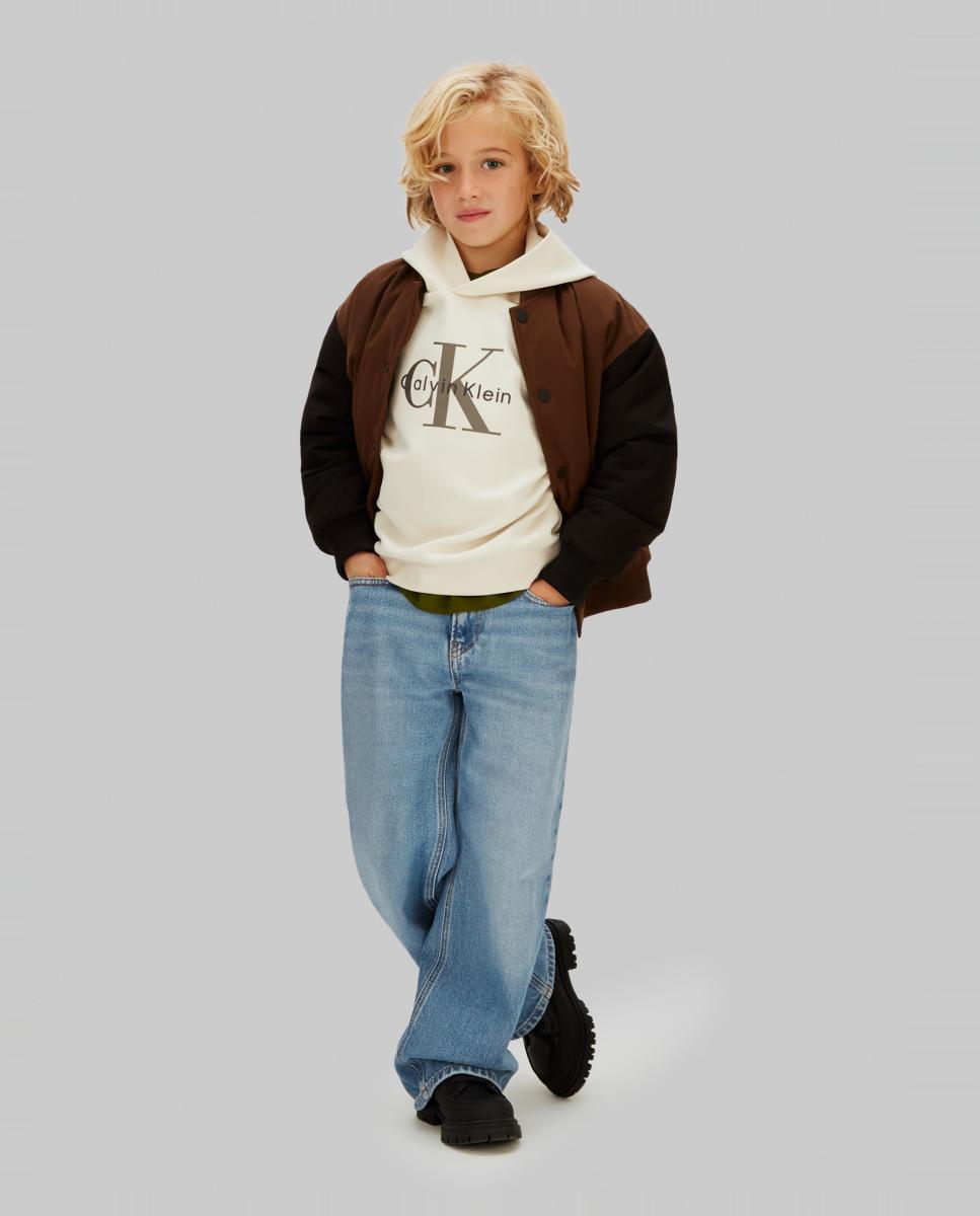 Sweatshirt com capuz Cinzento-7