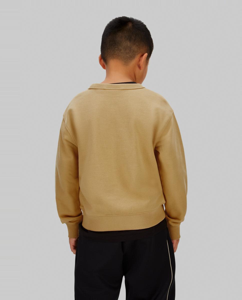 Sweatshirt Varsity Castanho-2