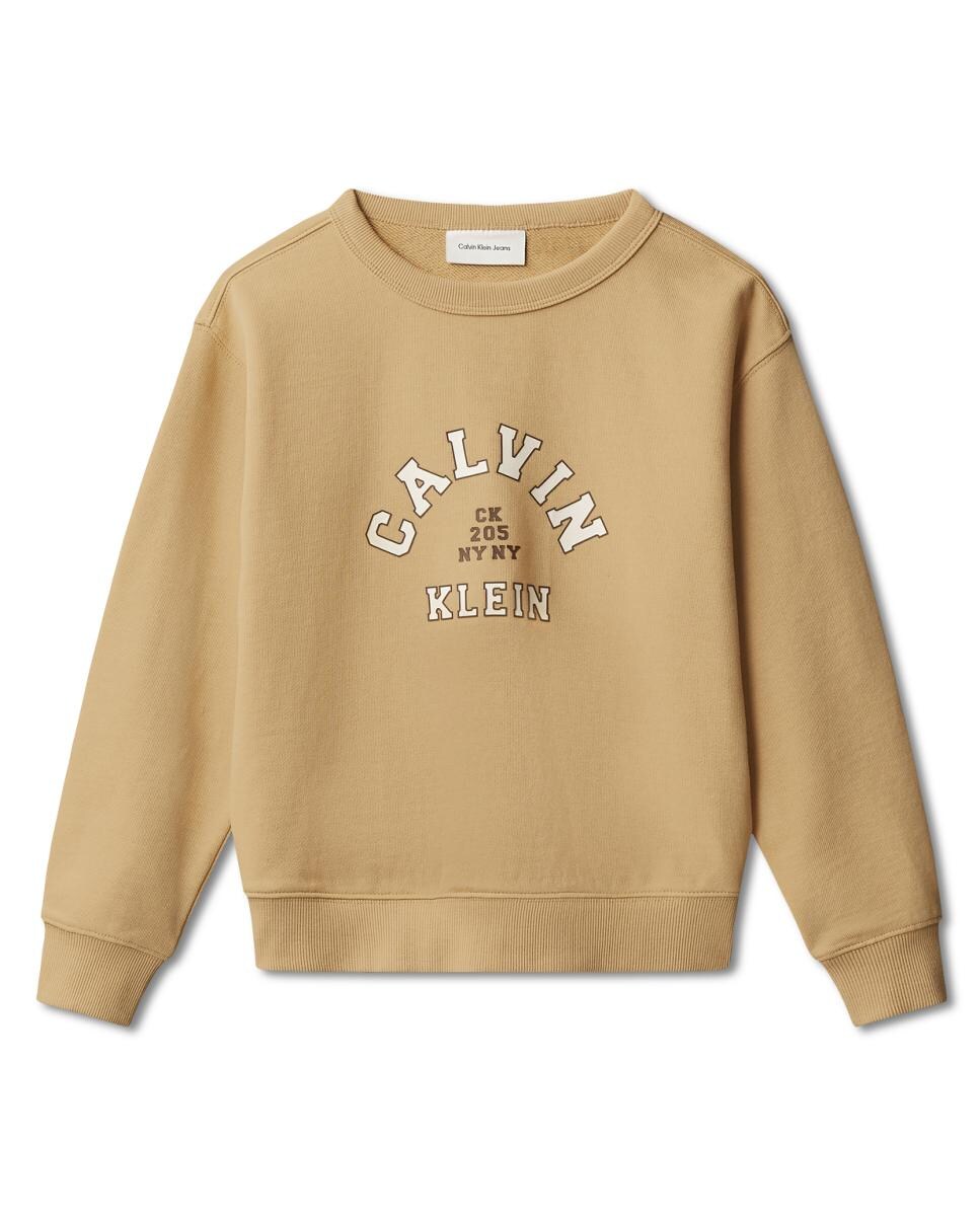 Sweatshirt Varsity Castanho-6