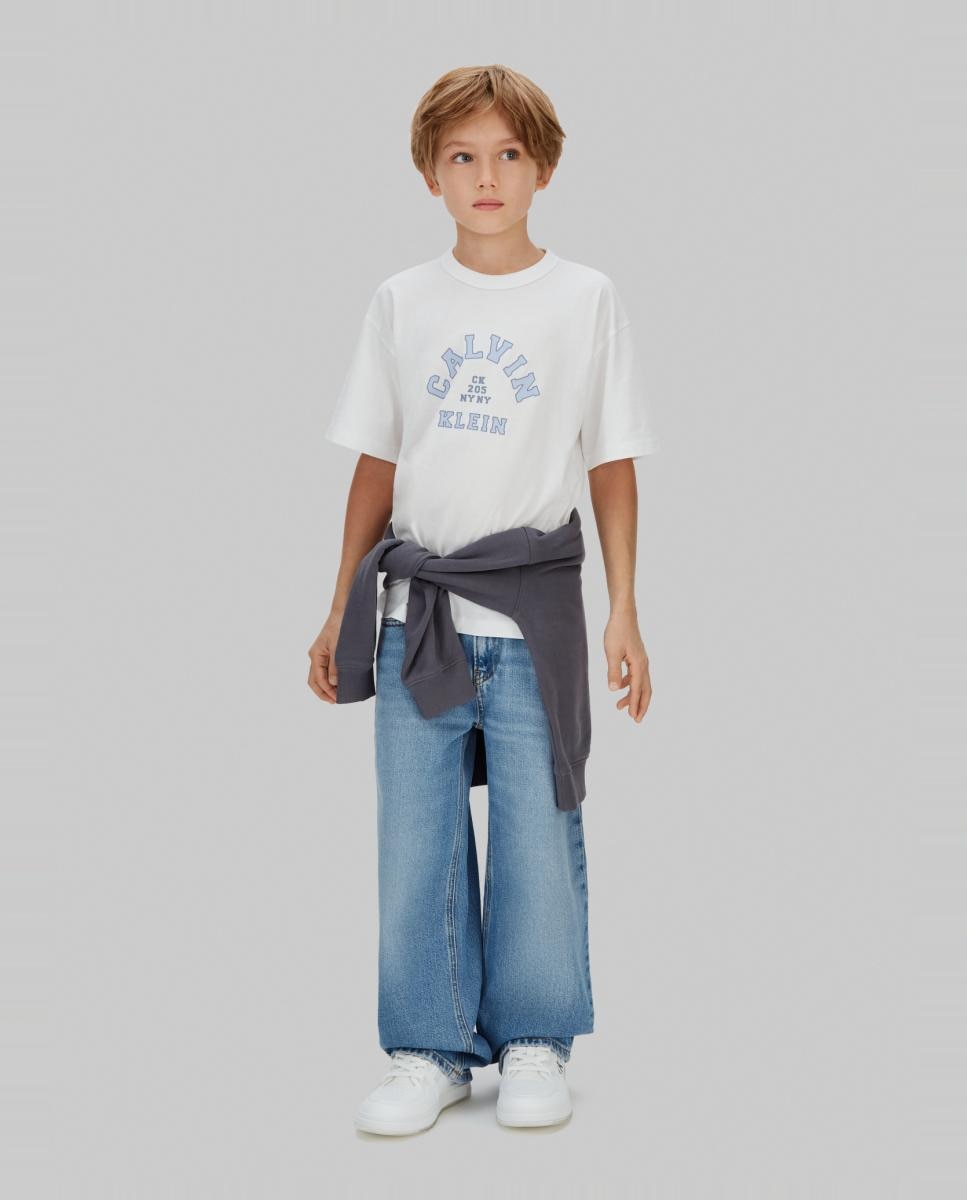 T-shirt Varsity Branco-4