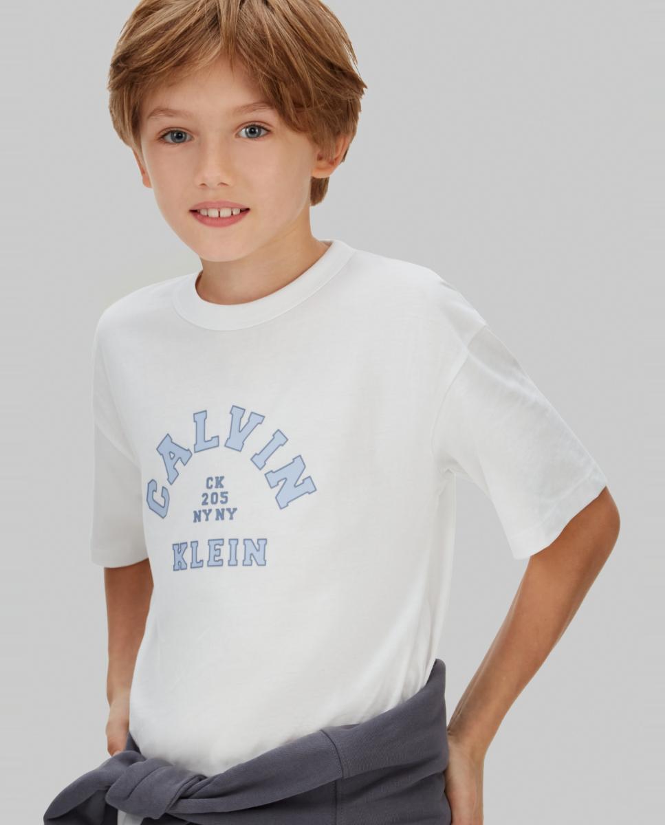 T-shirt Varsity Branco-5