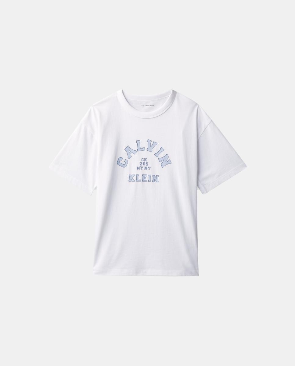 T-shirt Varsity Branco-7