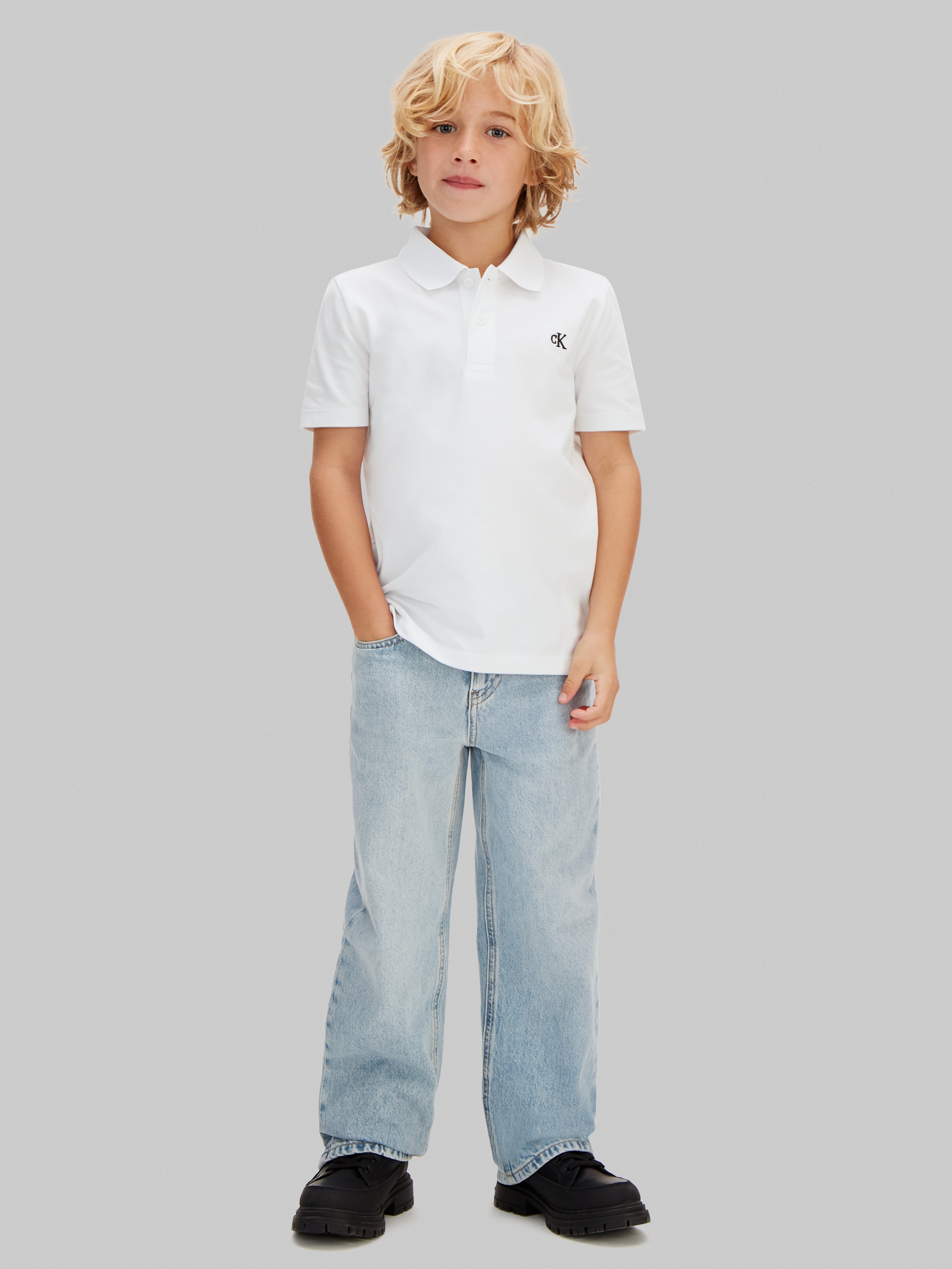 Polo Clássico Branco-2