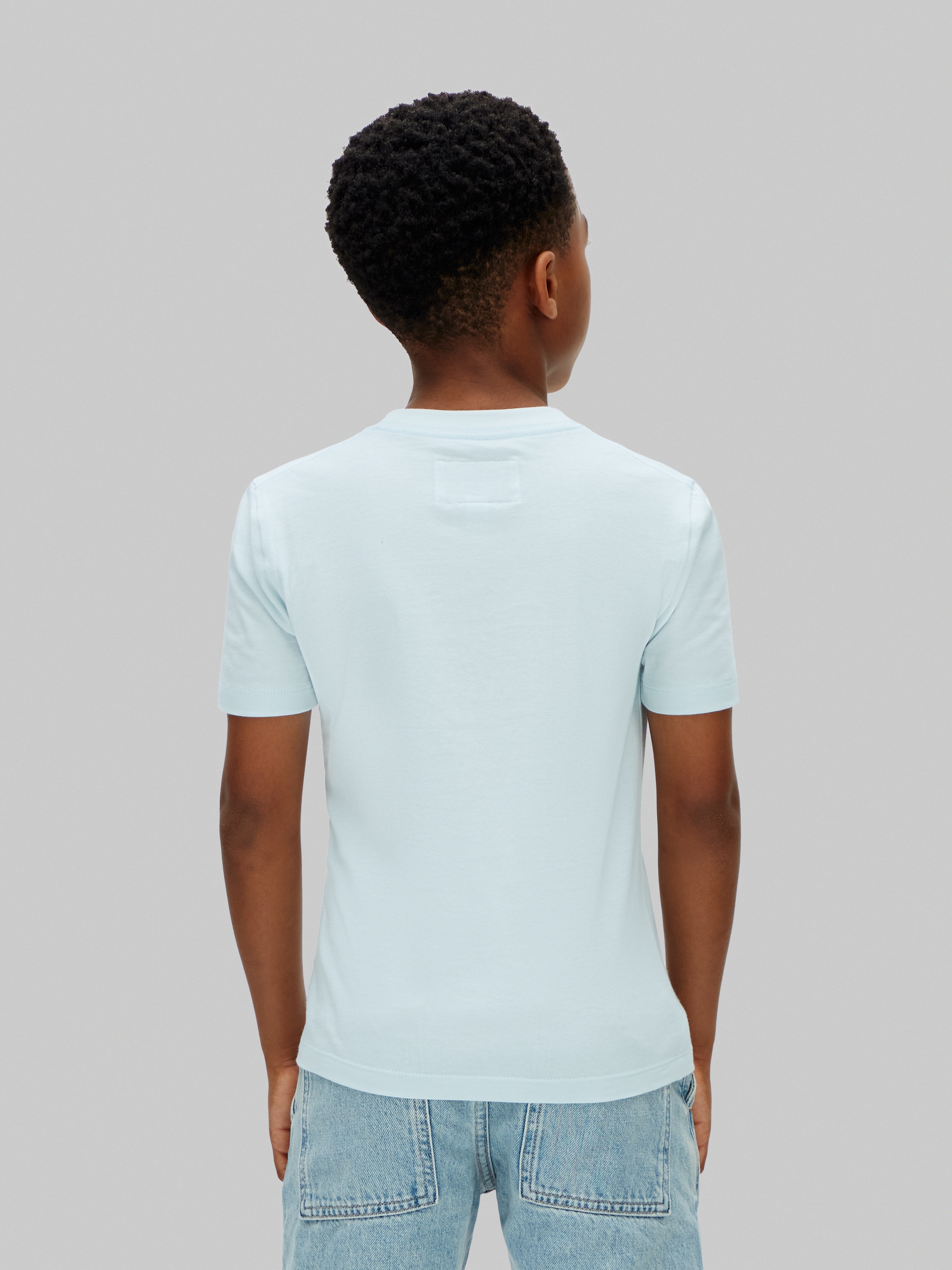 T-shirt com Ilustração Calvin Klein Azul-2
