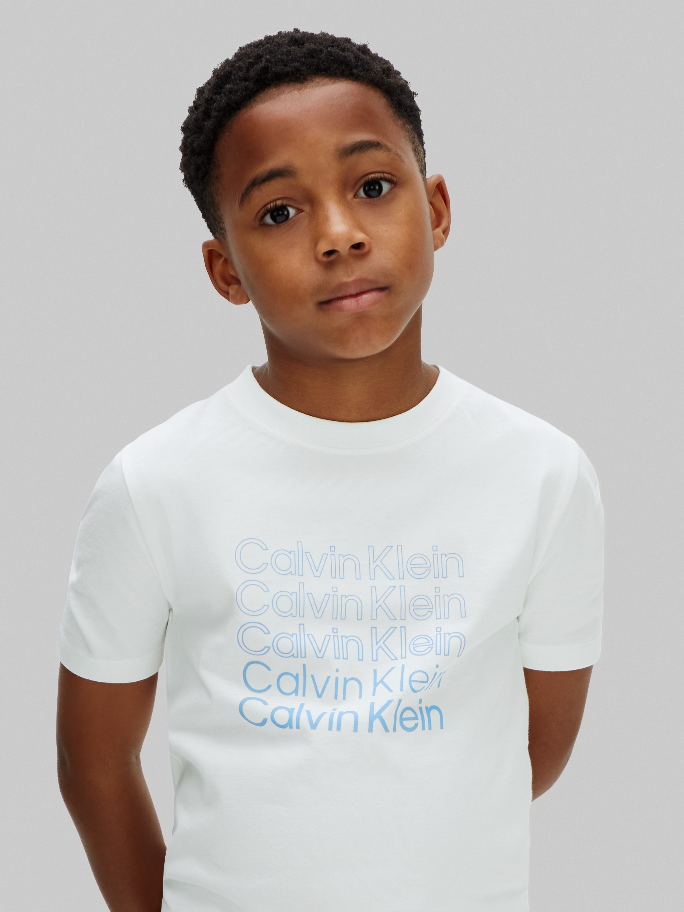 Imagem 0 de T-shirt com Logótipo Múltiplo