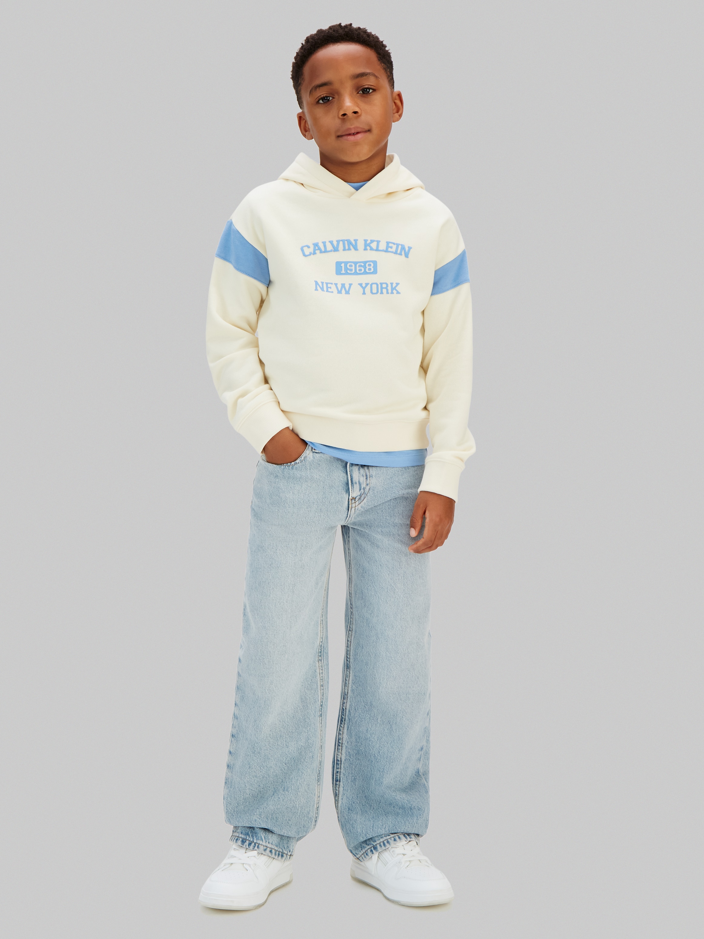Sweatshirt com capuz Amarelo-3