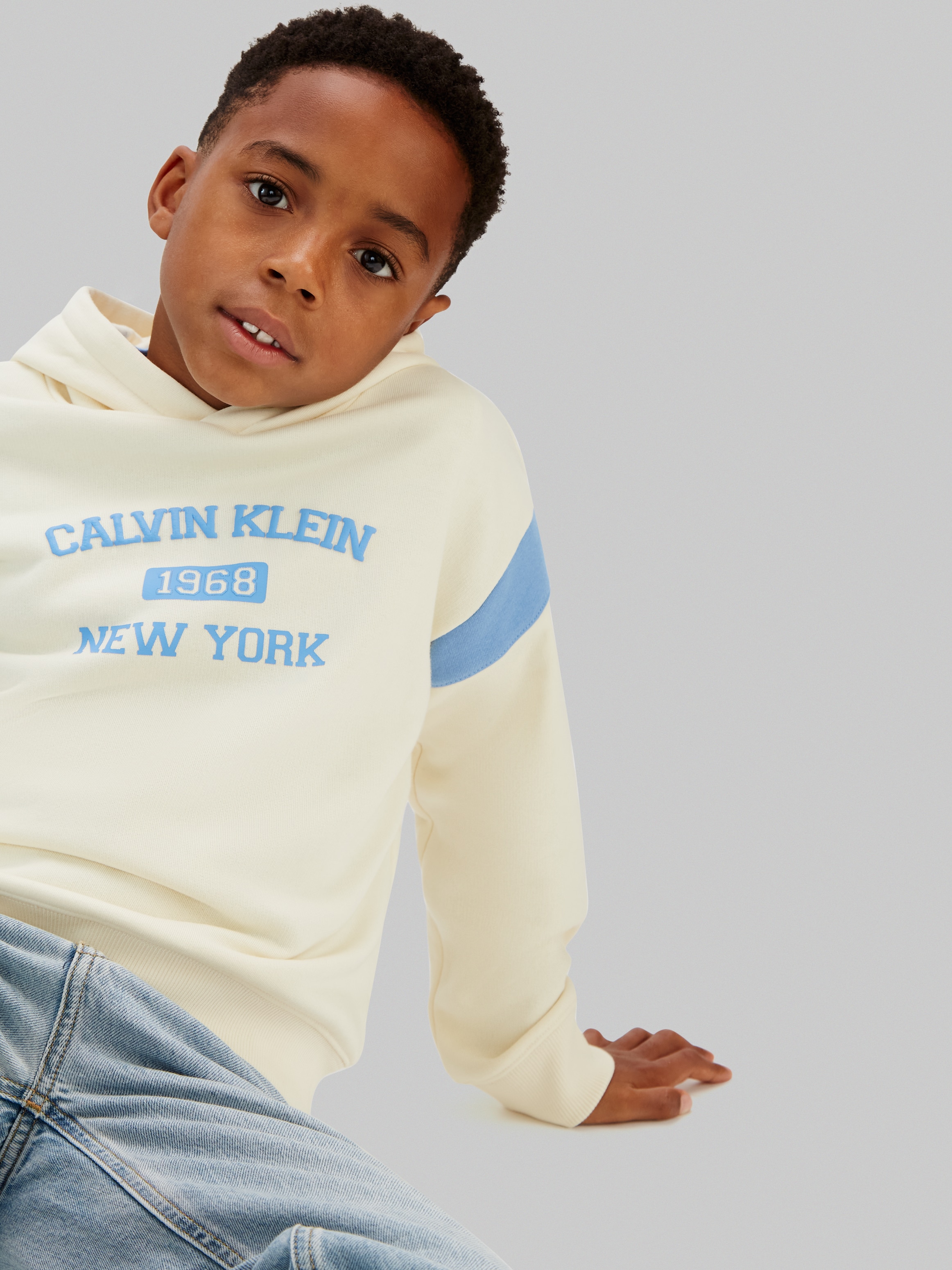Sweatshirt com capuz Amarelo-4