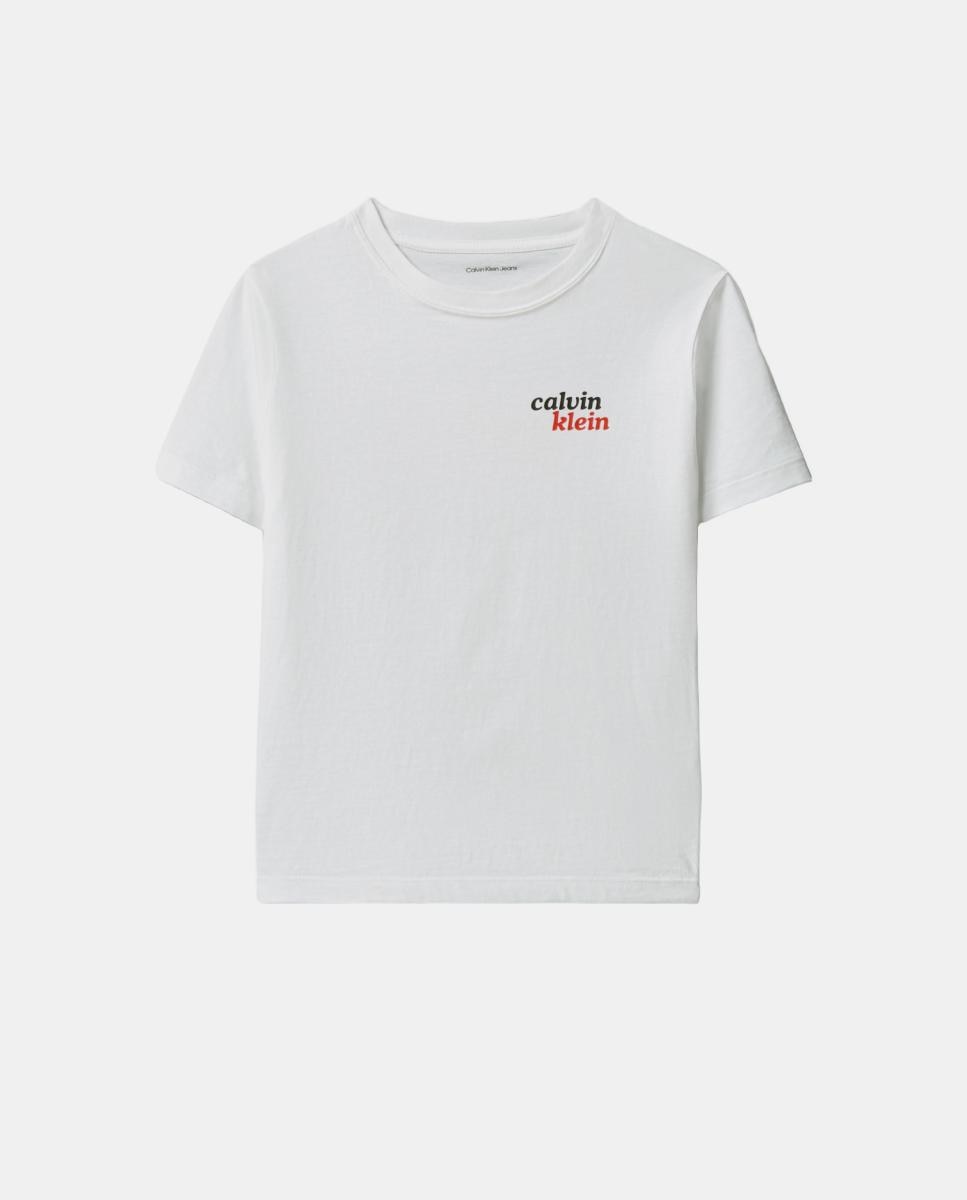 Camiseta de niño con gráfico - Calvin Klein - Blanco Blanco-5