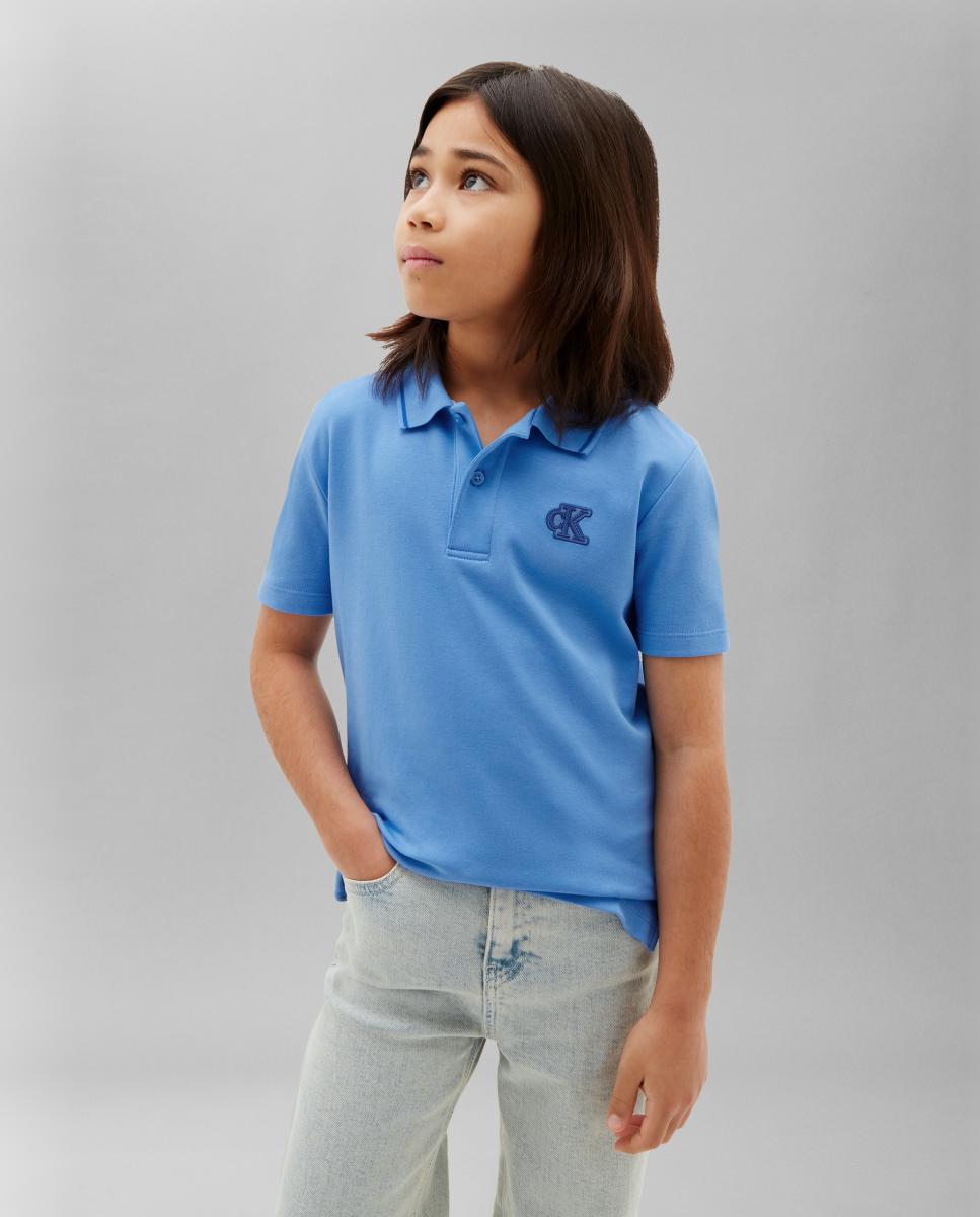 Imagem 0 de Polo Piqué com Contraste