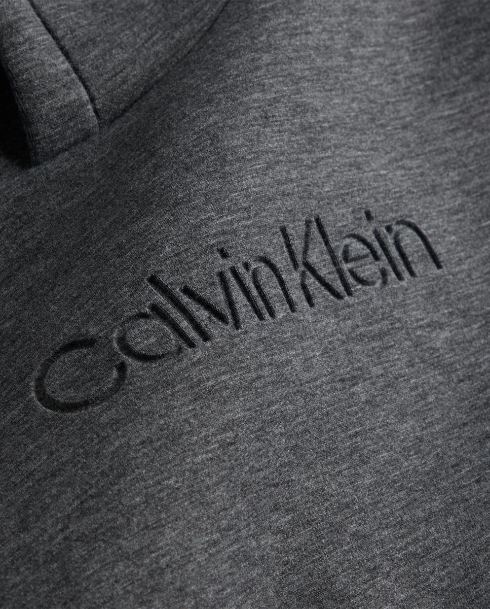 Sweatshirt com Acabamento de Neopreno Cinzento-2