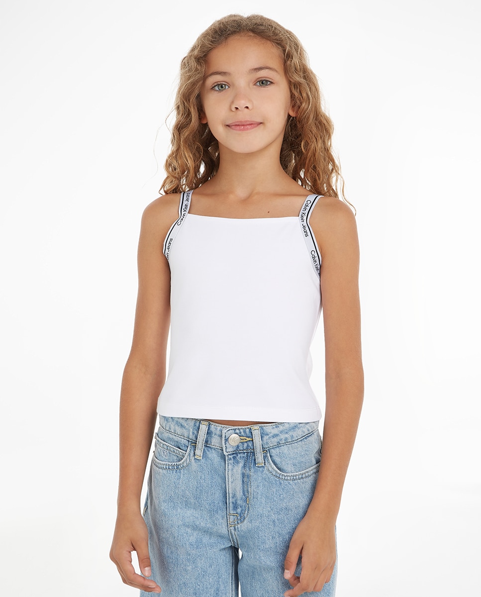 T-shirt - Branco Calvin Klein Branco-1