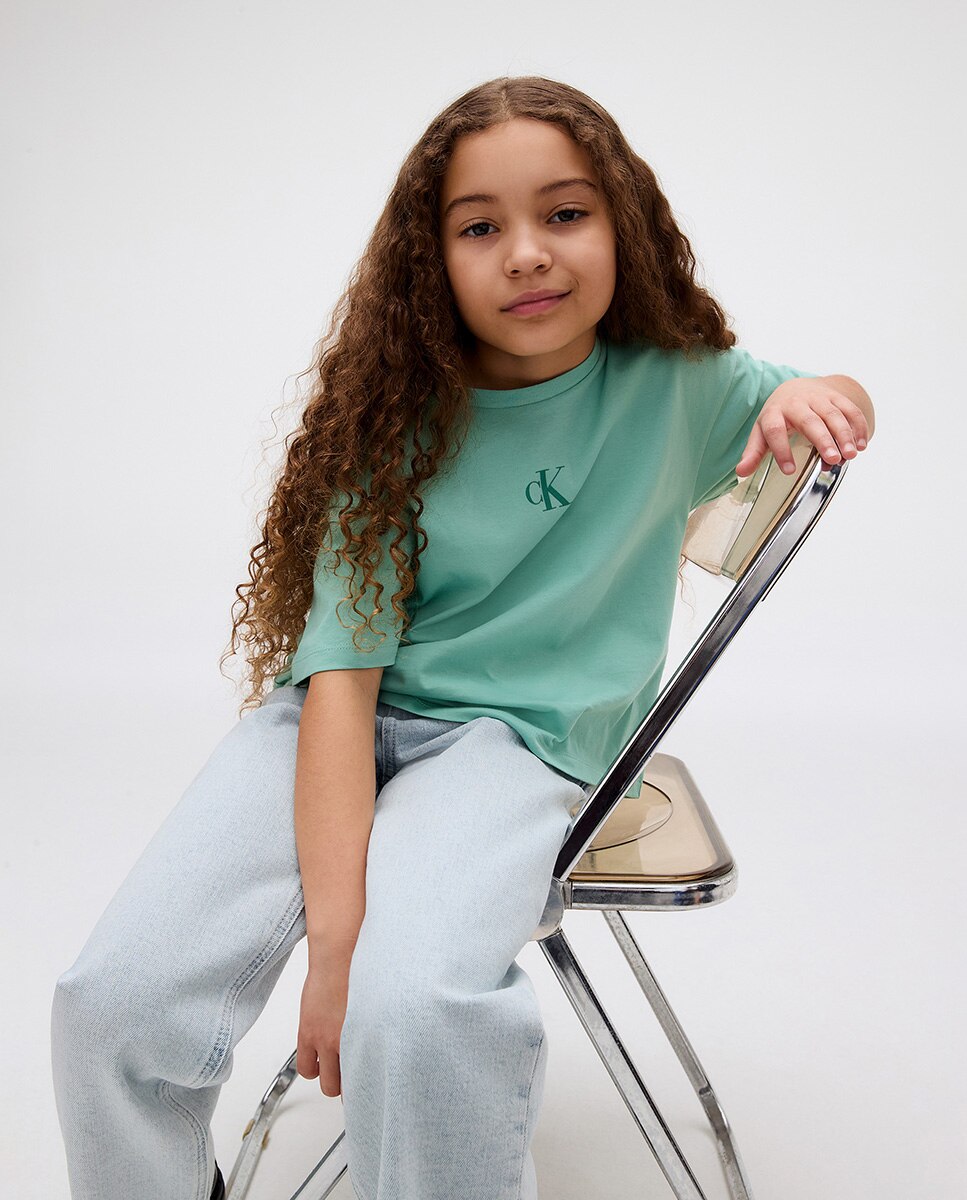 T-shirt Boxy Fit Verde-3