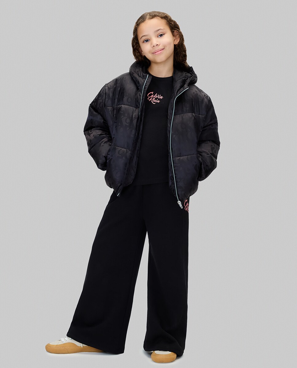 T-shirt com Ilustração de Lettering Preto-5