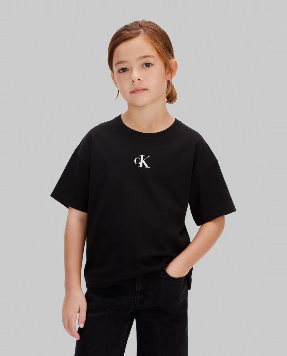 T-shirt Boxy Fit Preto-1