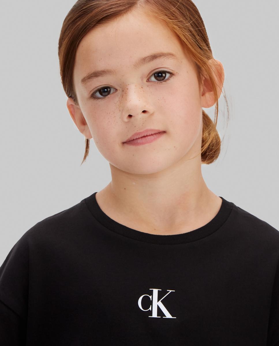 T-shirt Boxy Fit Preto-4