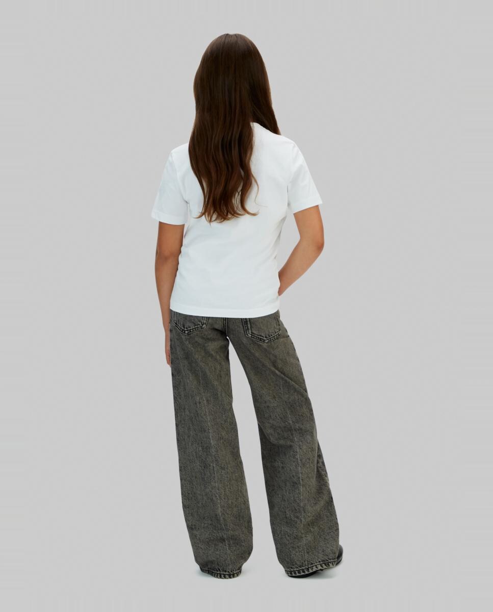 T-shirt com Logótipo - Multicolor Branco-3