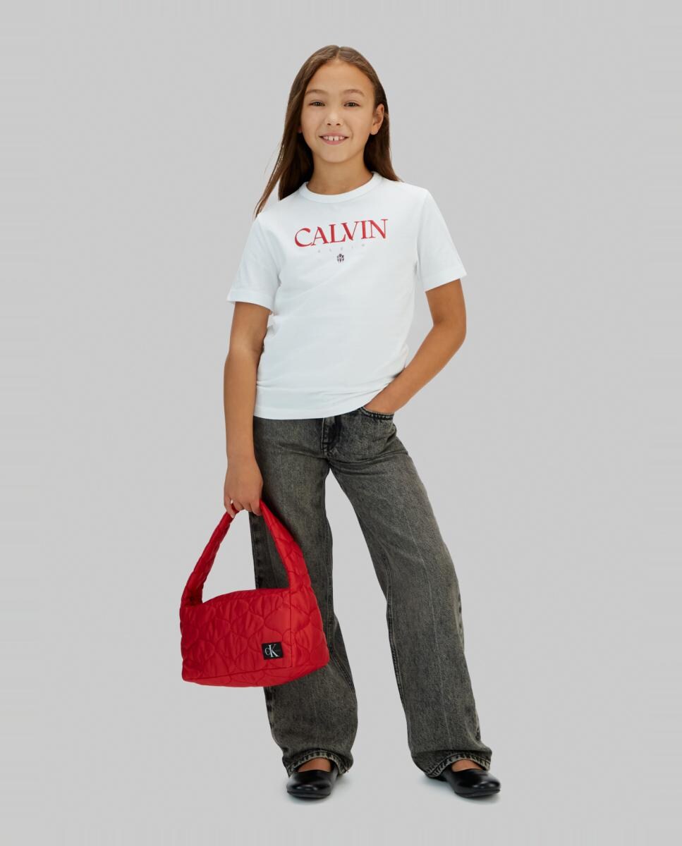 T-shirt com Logótipo - Multicolor Branco-6