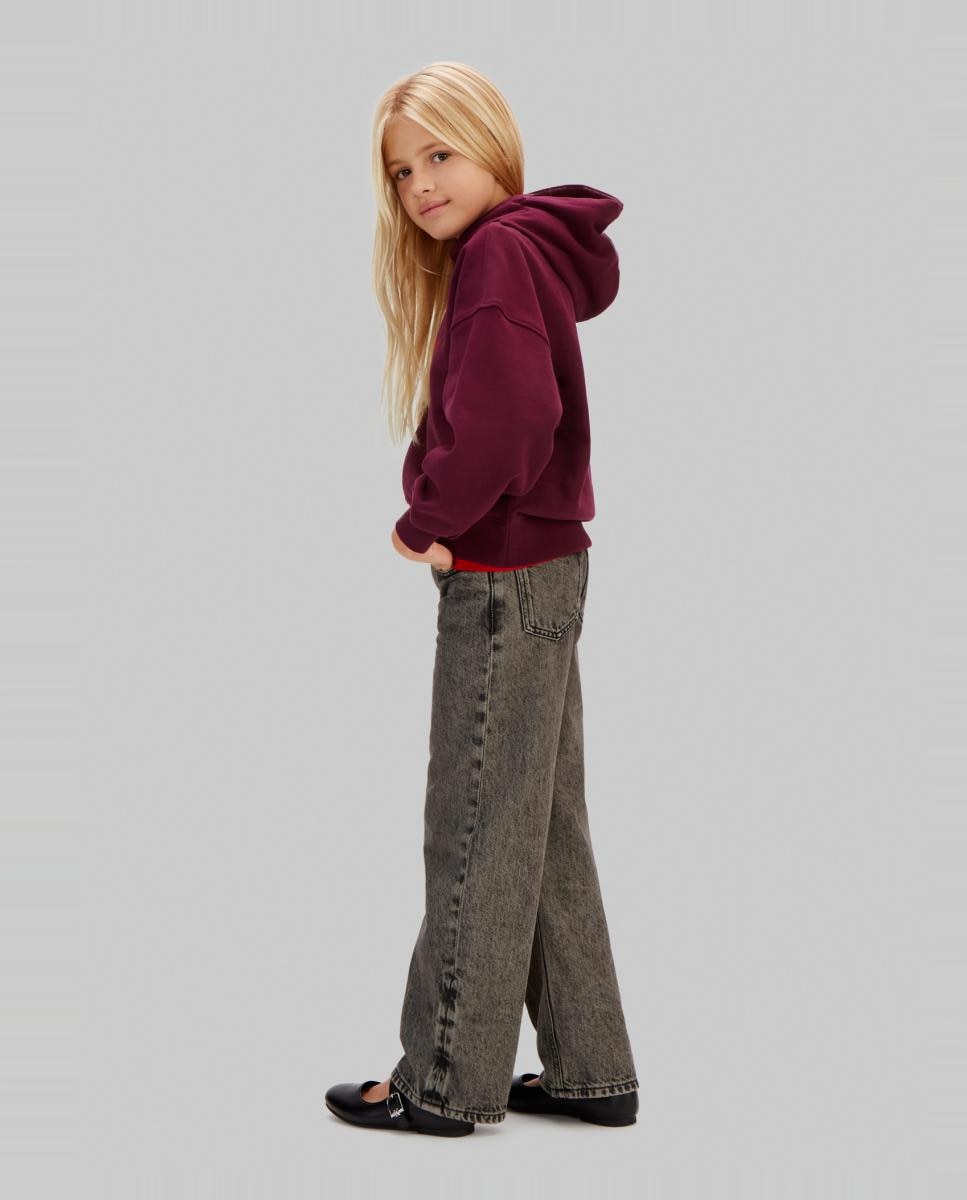 Sweatshirt com capuz Roxo-2