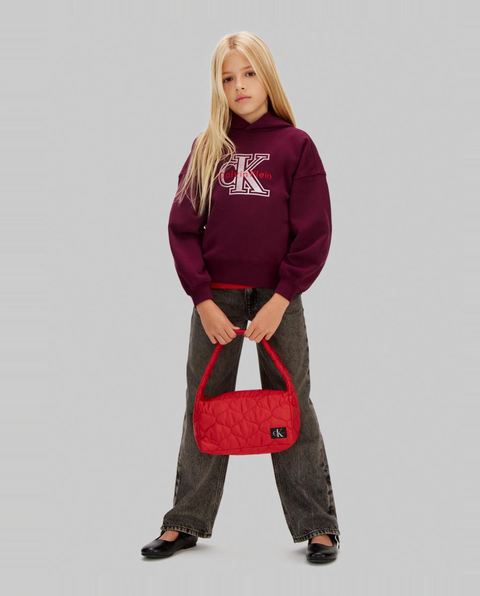 Sweatshirt com capuz Roxo-5