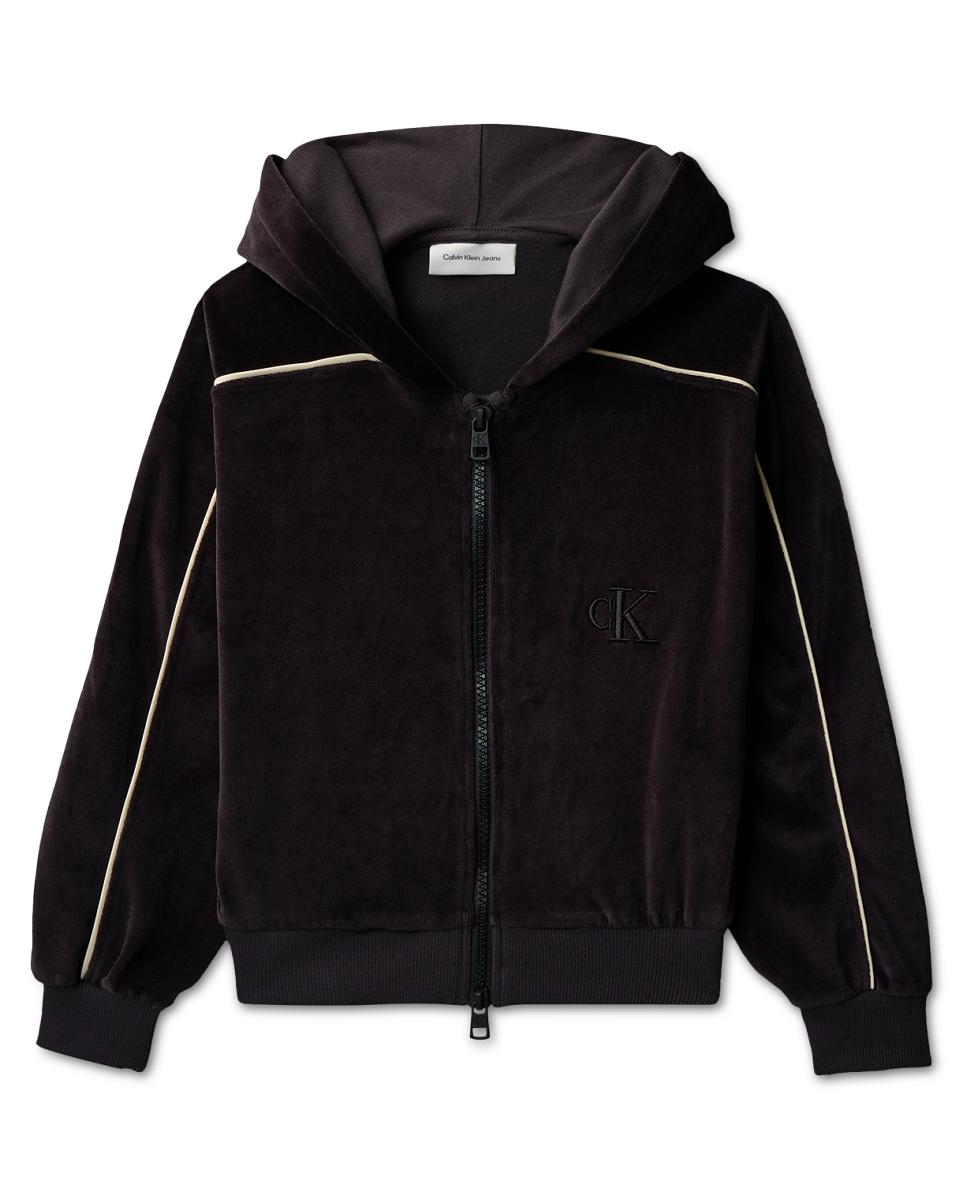 Sweatshirt em Veludo Calvin Klein Preto-7